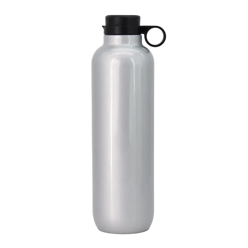 32oz Stainless Steel Insulated Water Bottle, Double - Wall Vacuum Sealed, Durable Travel Tumbler with Carrying Loop for Hot & Cold Beverages